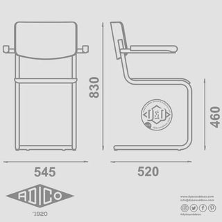 ADICO 226-B CHAIR - DYKE & DEAN