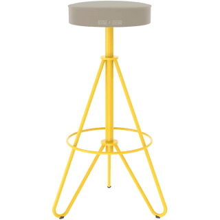 ADICO 274 HIGH STOOL ADJUSTABLE PADDED - DYKE & DEAN