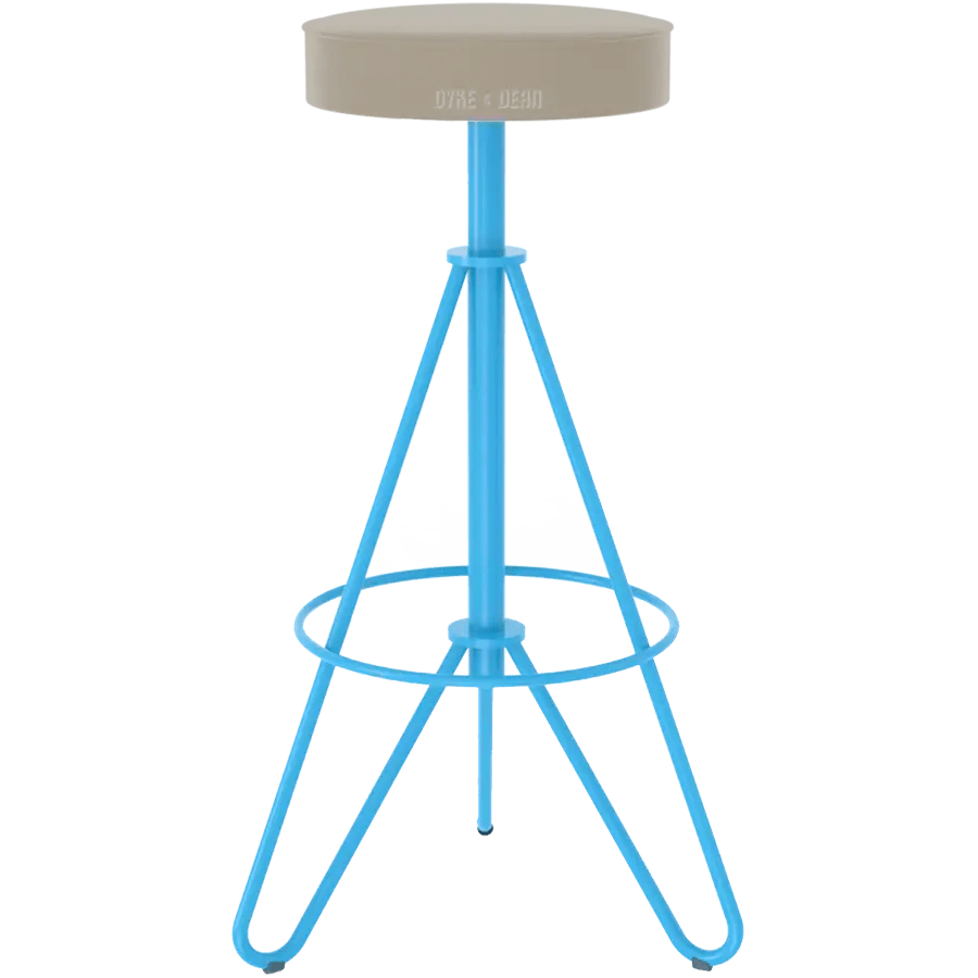 ADICO 274 HIGH STOOL ADJUSTABLE PADDED - DYKE & DEAN