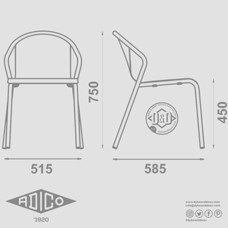 ADICO MARIA CHAIR - DYKE & DEAN