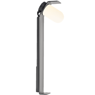 ANGLED DIFFUSER BOLLARD PATH LAMP FROSTED GLASS - DYKE & DEAN