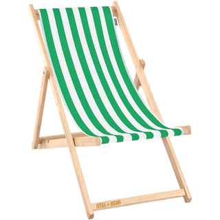 ARMLESS DECK CHAIR STRIPED COLOURS - DYKE & DEAN