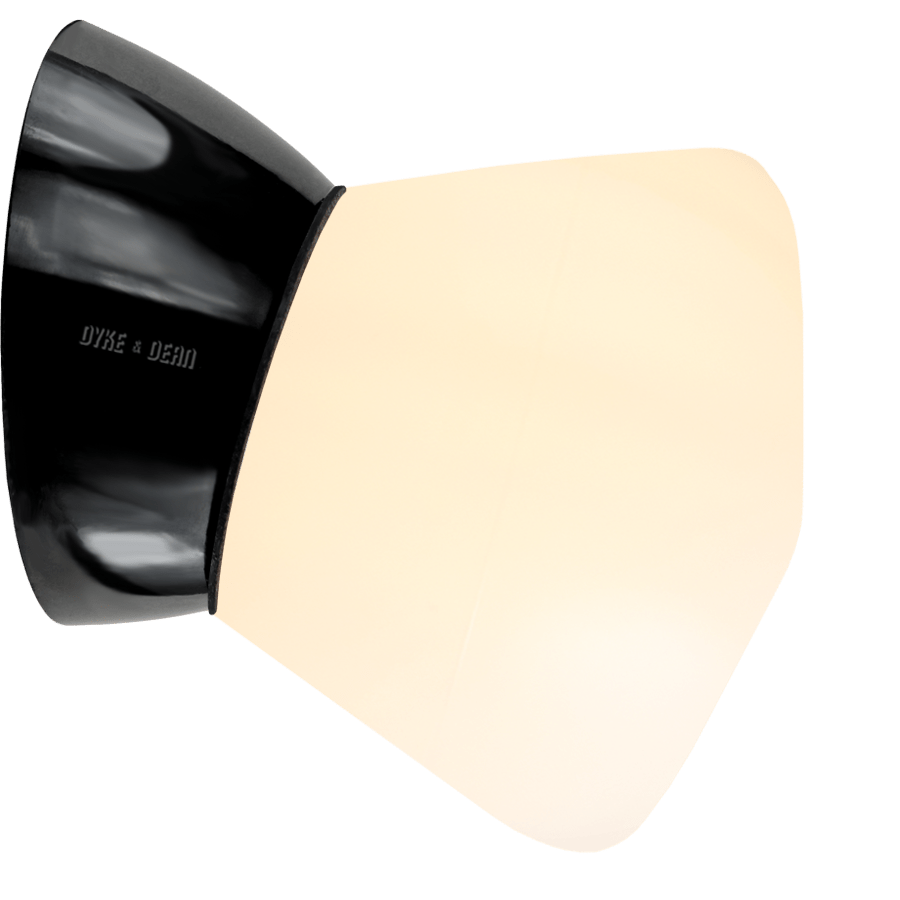 BAKELITE ANGLED REARWIRED LAMPS - DYKE & DEAN