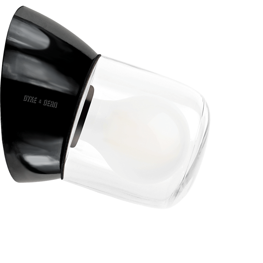 BAKELITE ANGLED REARWIRED LAMPS - DYKE & DEAN