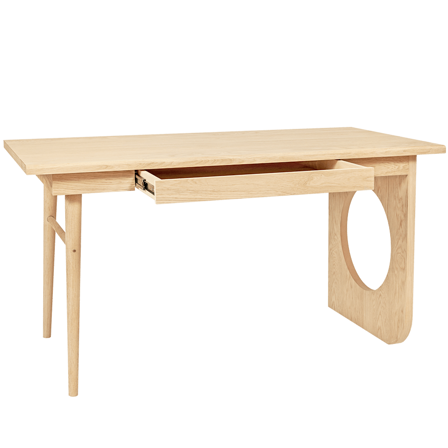 BAU DESK OAK - DYKE & DEAN