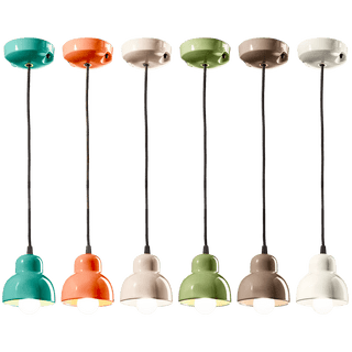 BERIMBAU CERAMIC PENDANT SHADE LAMP - DYKE & DEAN