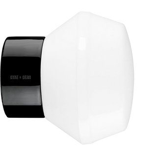 BLACK CERAMIC REARWIRED WALL LAMPS - WALL LIGHTS - DYKE & DEAN  - Homewares | Lighting | Modern Home Furnishings