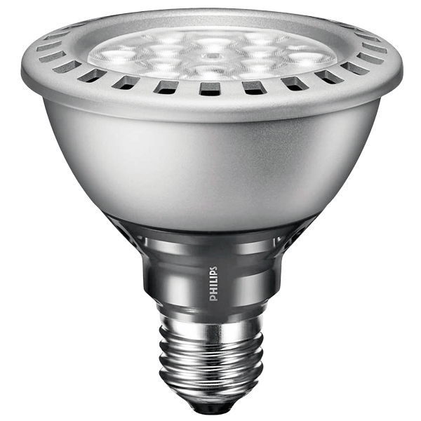 BLACK FAT PAR30 E27 SPOT LIGHTS