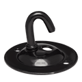 BLACK GLOSS CEILING HOOK - DYKE & DEAN