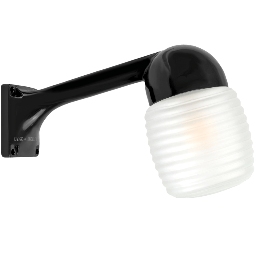 BLACK WALL ARM WATERPROOF LAMPS - BATHROOM / OUTDOOR LIGHTS - DYKE & DEAN  - Homewares | Lighting | Modern Home Furnishings