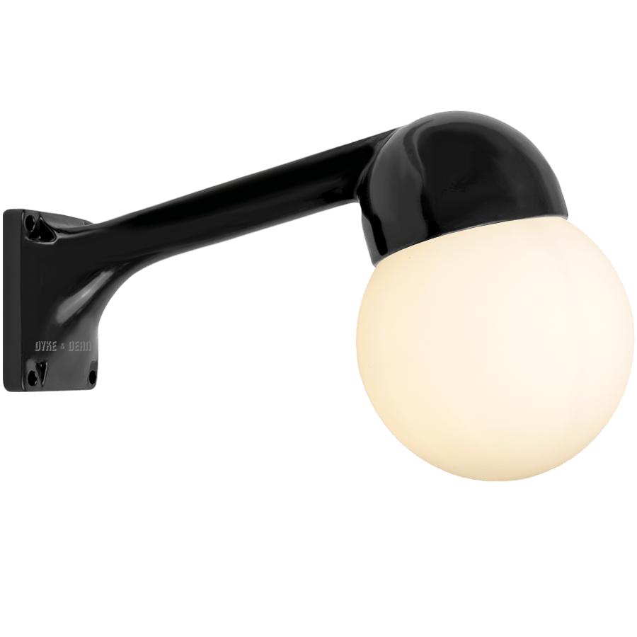 BLACK WALL ARM WATERPROOF LAMPS - BATHROOM / OUTDOOR LIGHTS - DYKE & DEAN  - Homewares | Lighting | Modern Home Furnishings