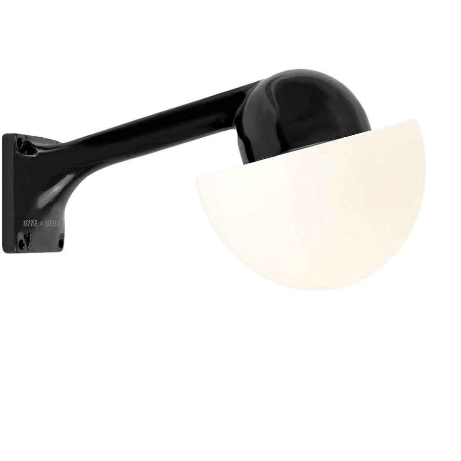BLACK WALL ARM WATERPROOF LAMPS - BATHROOM / OUTDOOR LIGHTS - DYKE & DEAN  - Homewares | Lighting | Modern Home Furnishings