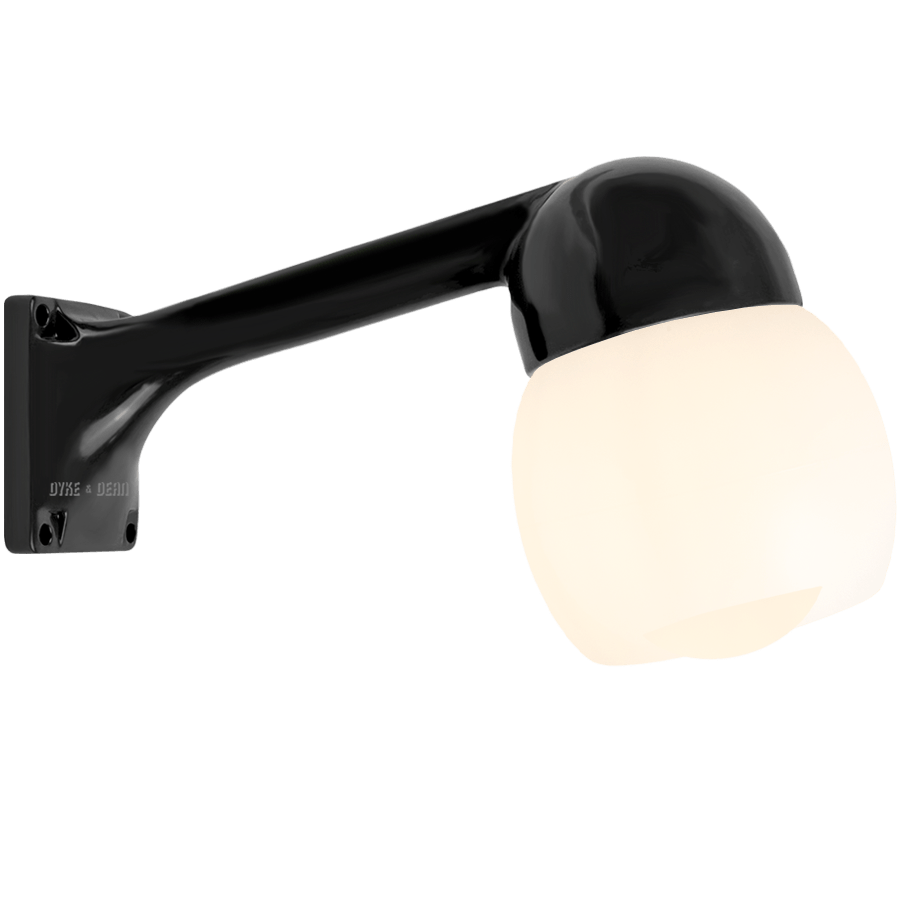 BLACK WALL ARM WATERPROOF LAMPS - BATHROOM / OUTDOOR LIGHTS - DYKE & DEAN  - Homewares | Lighting | Modern Home Furnishings