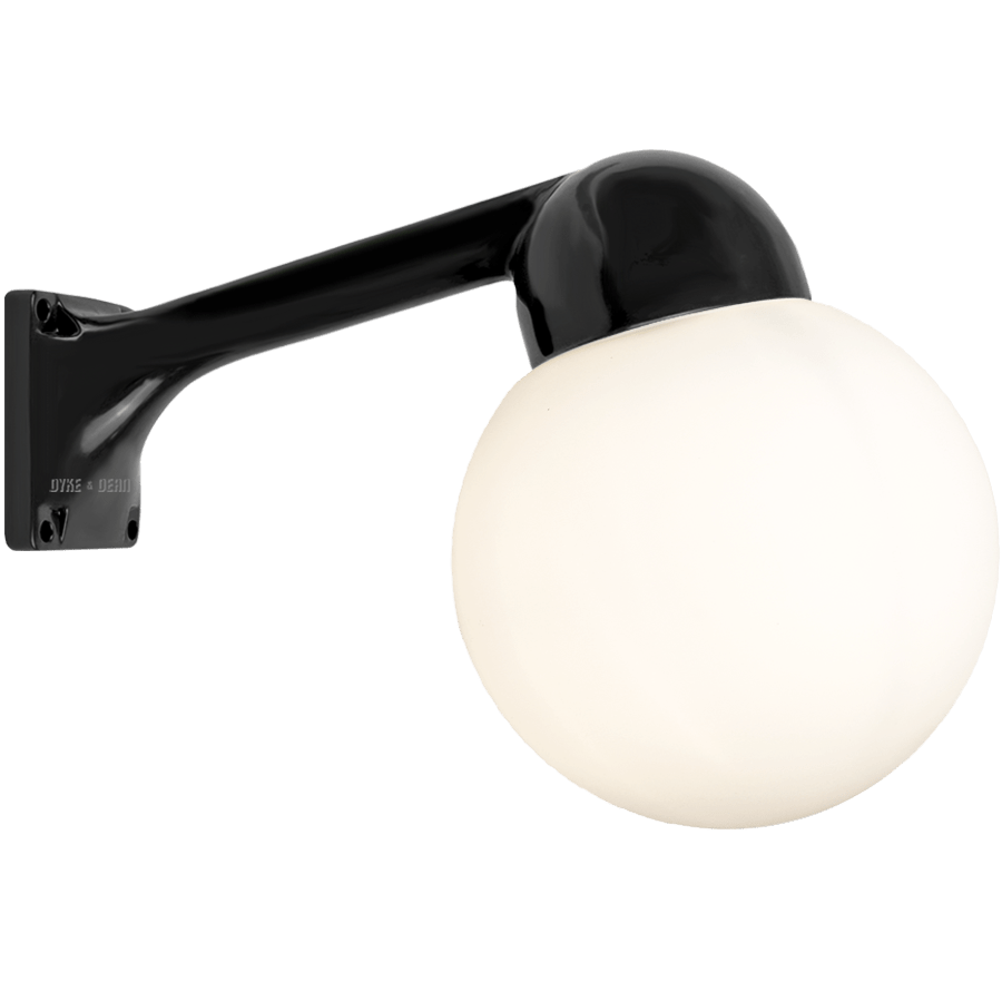 BLACK WALL ARM WATERPROOF LAMPS - BATHROOM / OUTDOOR LIGHTS - DYKE & DEAN  - Homewares | Lighting | Modern Home Furnishings