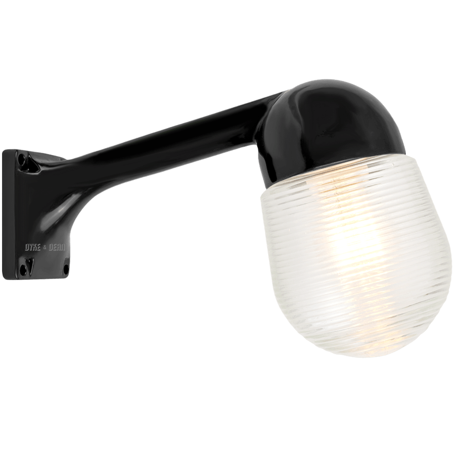 BLACK WALL ARM WATERPROOF LAMPS - BATHROOM / OUTDOOR LIGHTS - DYKE & DEAN  - Homewares | Lighting | Modern Home Furnishings