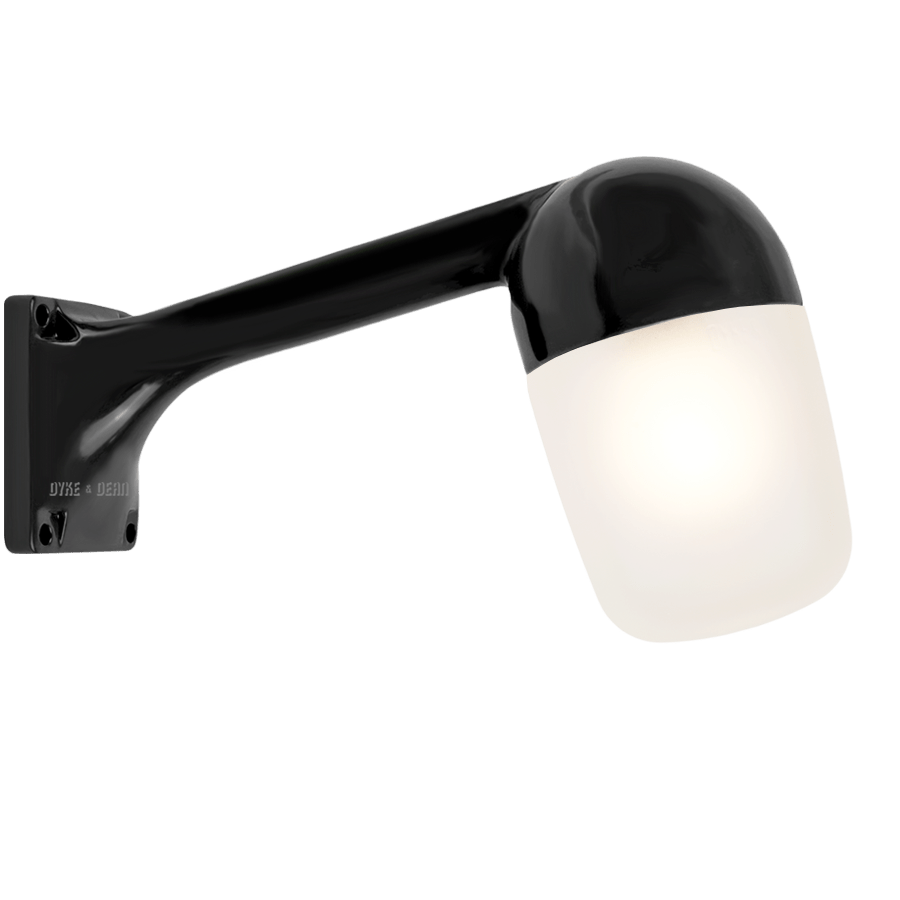 BLACK WALL ARM WATERPROOF LAMPS - BATHROOM / OUTDOOR LIGHTS - DYKE & DEAN  - Homewares | Lighting | Modern Home Furnishings