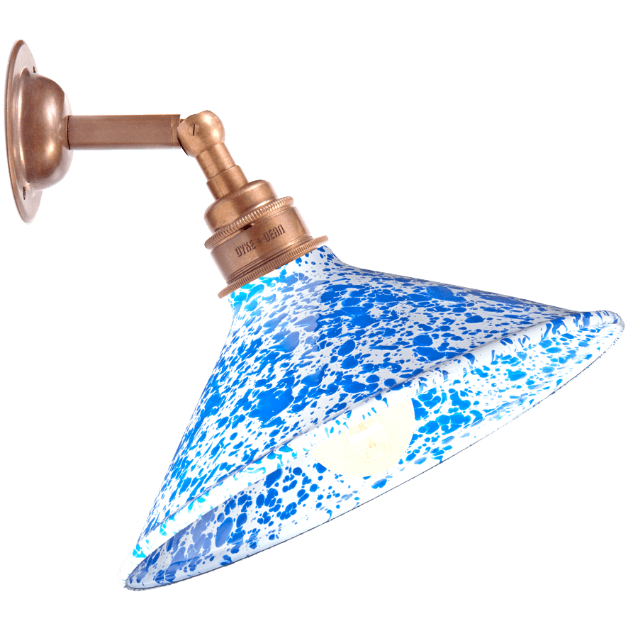 Cone shade wall light deals