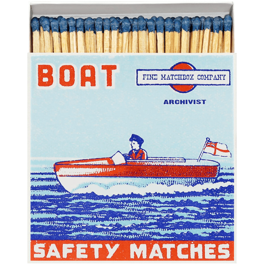 BOAT LUXURY SAFETY MATCHES - UTILITY - DYKE & DEAN  - Homewares | Lighting | Modern Home Furnishings