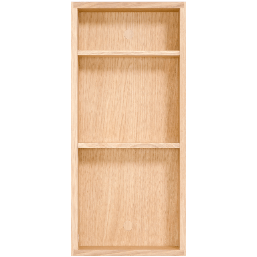 BOX SHELF SLIMLINE NATURAL OAK - DYKE & DEAN