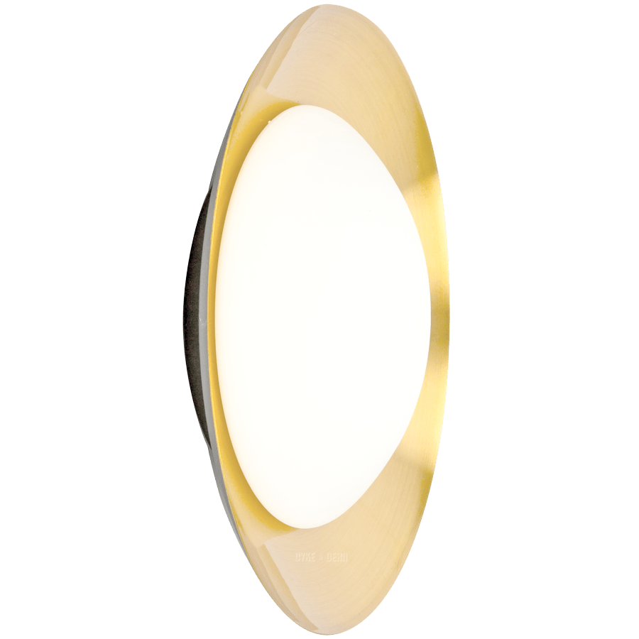 BRASS GLOBE REFLECTOR LAMP 450mm - DYKE & DEAN