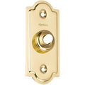 BRASS PUSH BUTTON DOORBELL - DYKE & DEAN
