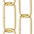 BRIGHT BRASS CHAIN - DYKE & DEAN