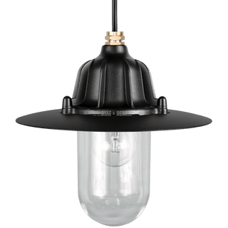 CAST SHADE LANTERN BLACK PENDANT - DYKE & DEAN