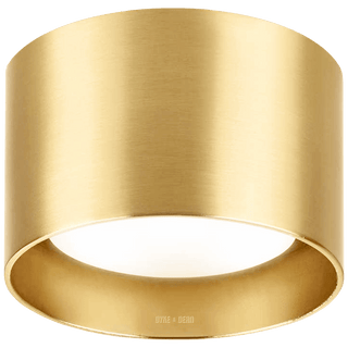 Gold discount puck lights