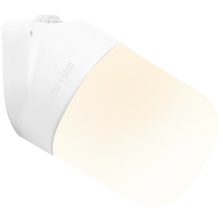 CERAMIC ANGLED WALL LIGHT FROSTED E27 - DYKE & DEAN