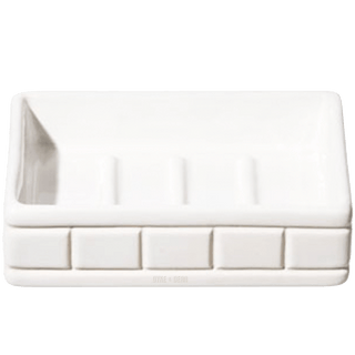 CERAMIC ENSEMBLE SOAP DISH - DYKE & DEAN