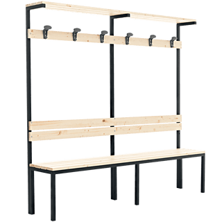 CHANGING ROOM RACK & HOOK BENCHES - DYKE & DEAN
