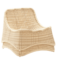 CHILL LOUNGE CHAIR & STOOL RATTAN - DYKE & DEAN