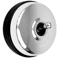 CHROME INTERMEDIATE WALL SWITCHES BLACK - DYKE & DEAN