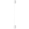 CHROME PEG TUBE BULB DOUBLE MOUNT 1000 - DYKE & DEAN