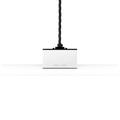 CHROME PEG TUBE PENDANT - DYKE & DEAN
