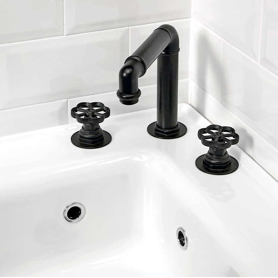 CLASSIC CERAMIC CORNER WALL & COUNTER SINK - DYKE & DEAN