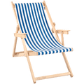 CLASSIC DECK CHAIR STRIPED COLOURS - DYKE & DEAN