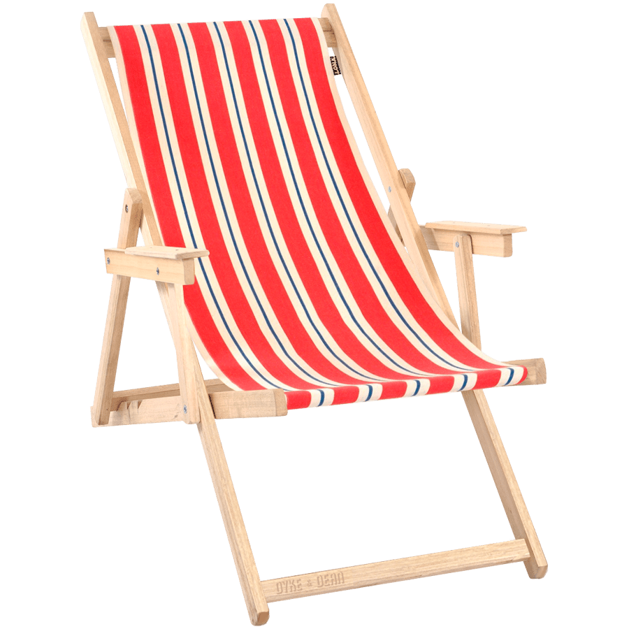 CLASSIC DECK CHAIR STRIPED COLOURS - DYKE & DEAN