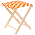 CLASSIC DIRECTOR STOOL STRIPED COLOURS - DYKE & DEAN