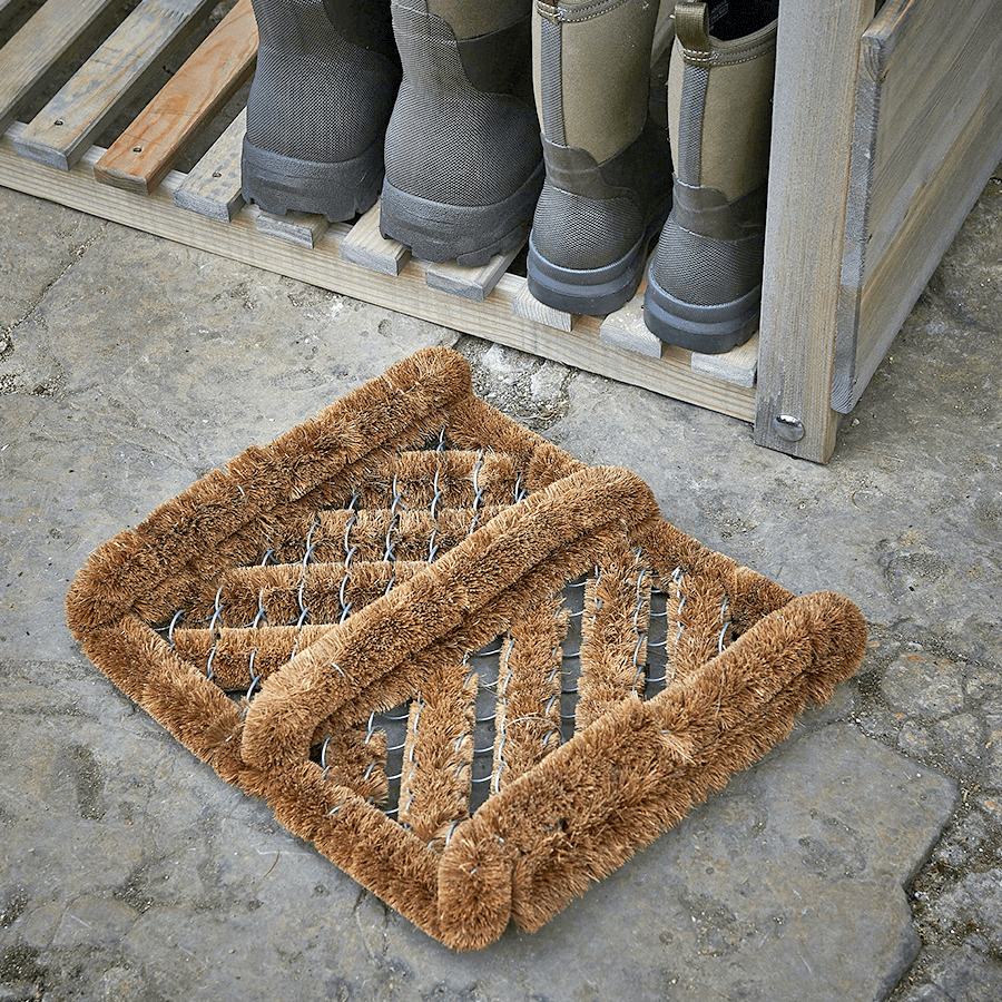 COCONUT WIRED BOOTMAT SCRAPER - DYKE & DEAN