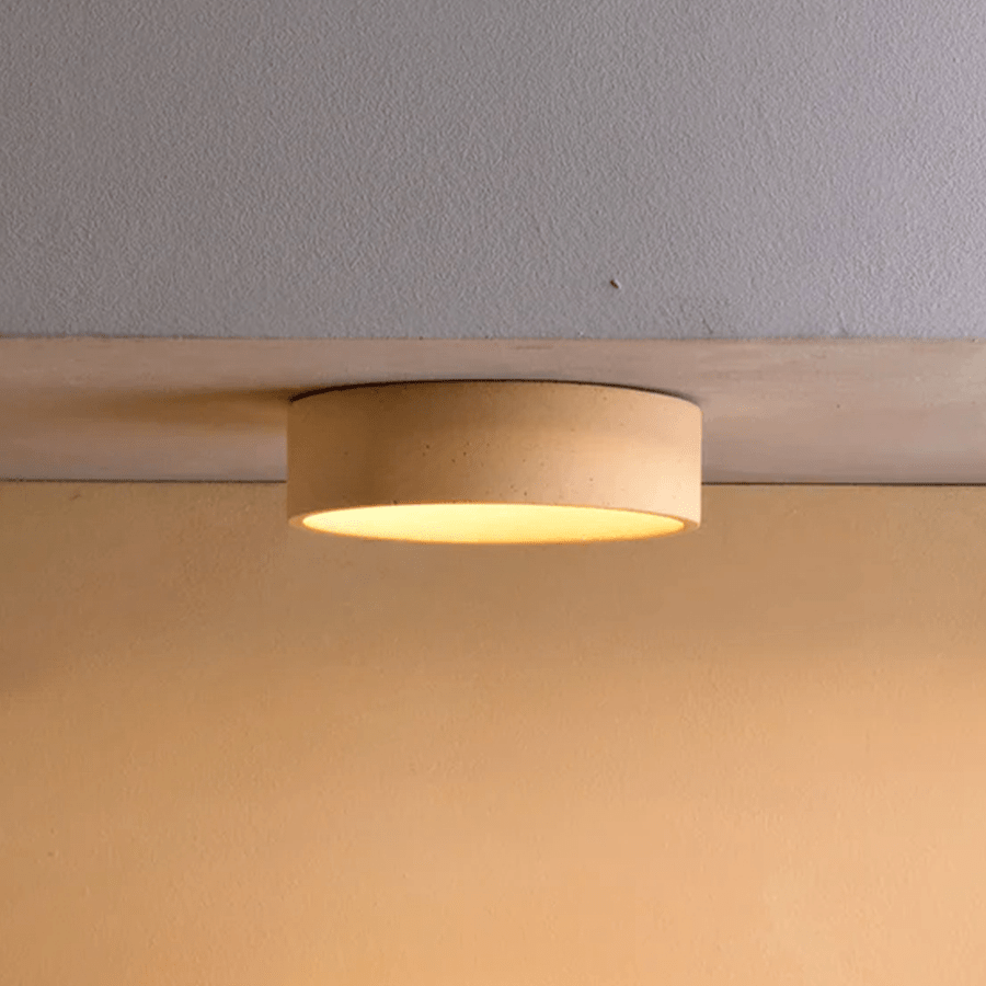 CONCRETE CEILING MOUNTED SPOT LIGHT - DYKE & DEAN