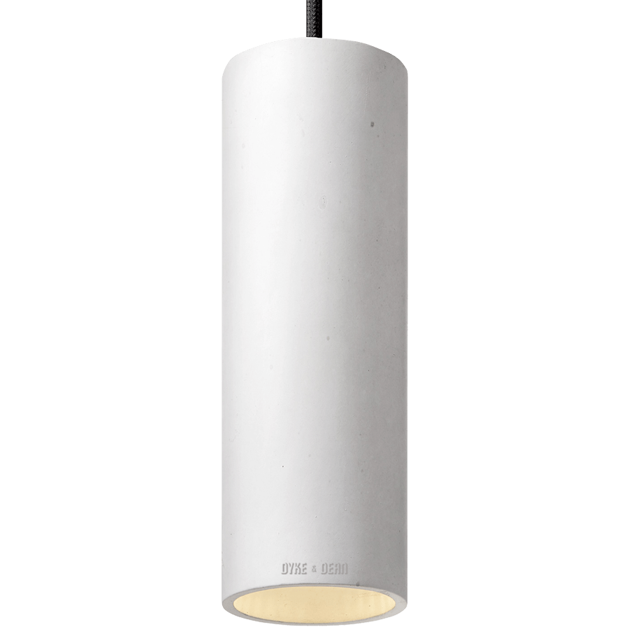 CONCRETE CYLINDER PENDANTS MEDIUM - DYKE & DEAN