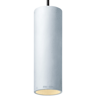 CONCRETE CYLINDER PENDANTS MEDIUM - DYKE & DEAN