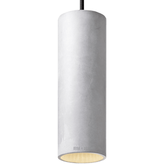 CONCRETE CYLINDER PENDANTS MEDIUM - DYKE & DEAN