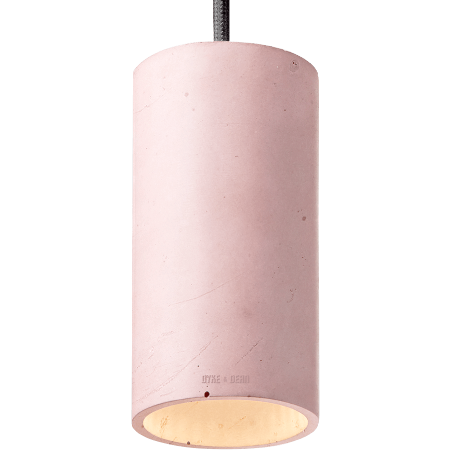 CONCRETE CYLINDER PENDANTS SHORT - DYKE & DEAN