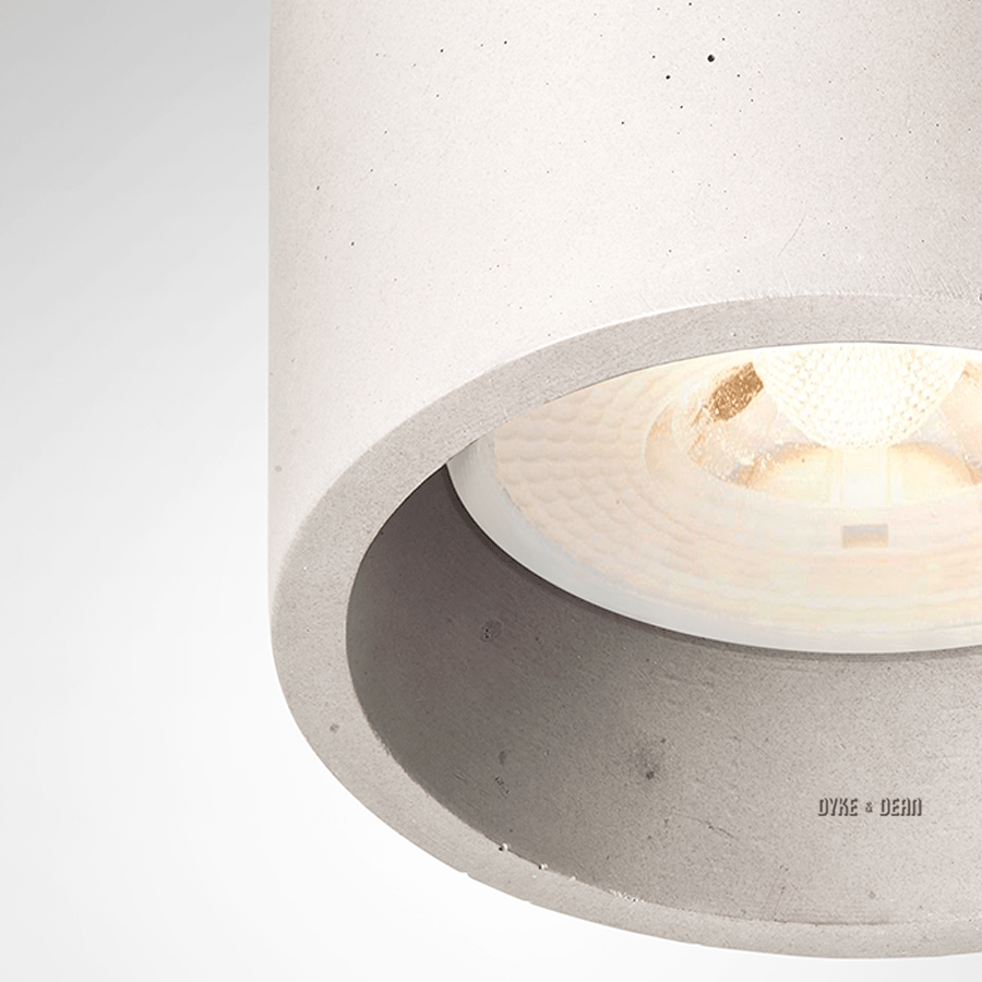 Concrete effect pendant light deals