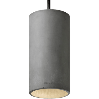 CONCRETE CYLINDER PENDANTS SHORT - DYKE & DEAN