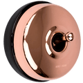 COPPER 2 WAY TOGGLE WALL SWITCH BLACK - DYKE & DEAN
