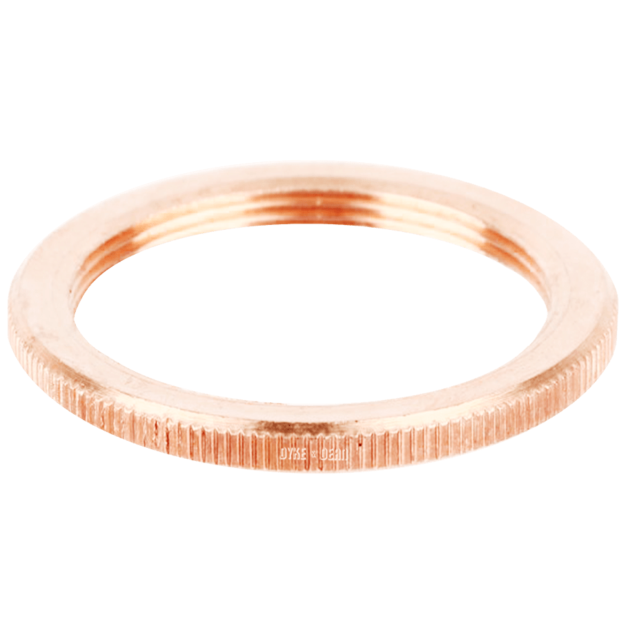 COPPER E27 SHADE RING - DYKE & DEAN