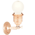 COPPER E27 WALL ARM LIGHTS - DYKE & DEAN